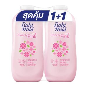 Babi Mild Baby Powder Sweet Pink 350g